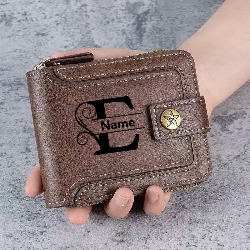 Men's Custom Wallet - Personal - Personalized Name Box review and price