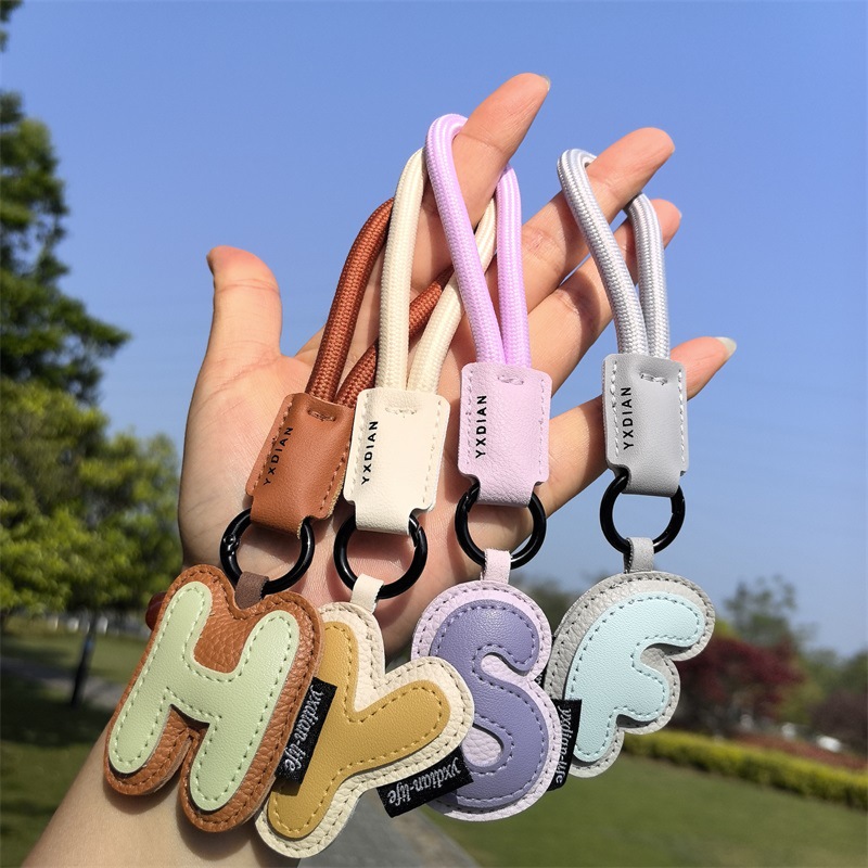 A To Z Leather Initials Keycha - Monogram Keychain Leather review and price